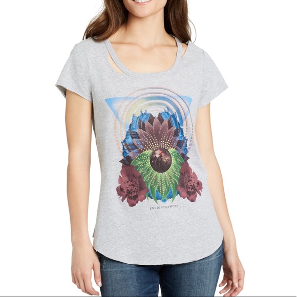 William Rast Tops - William Rast Destroyed “Enlightenment” Tee
